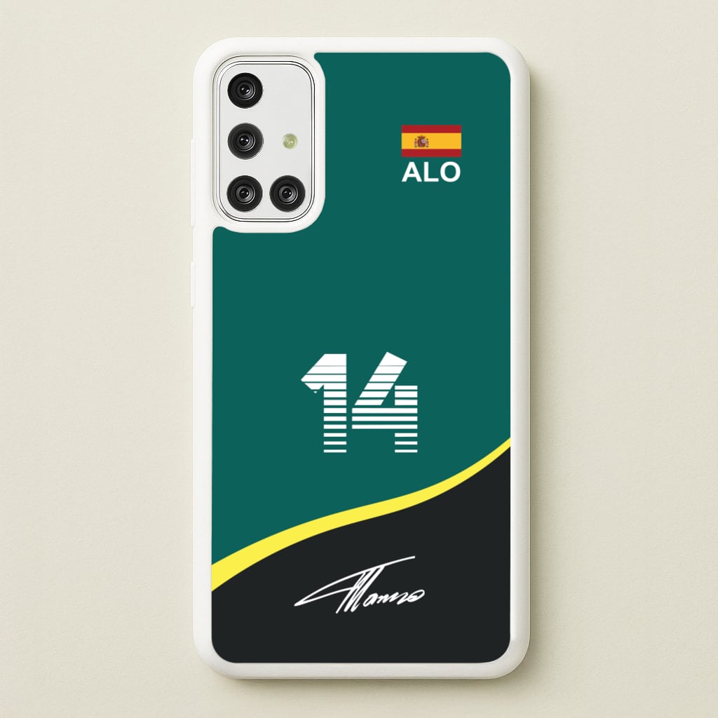 Alonso - F1 - F1 Phone Case for Galaxy A71