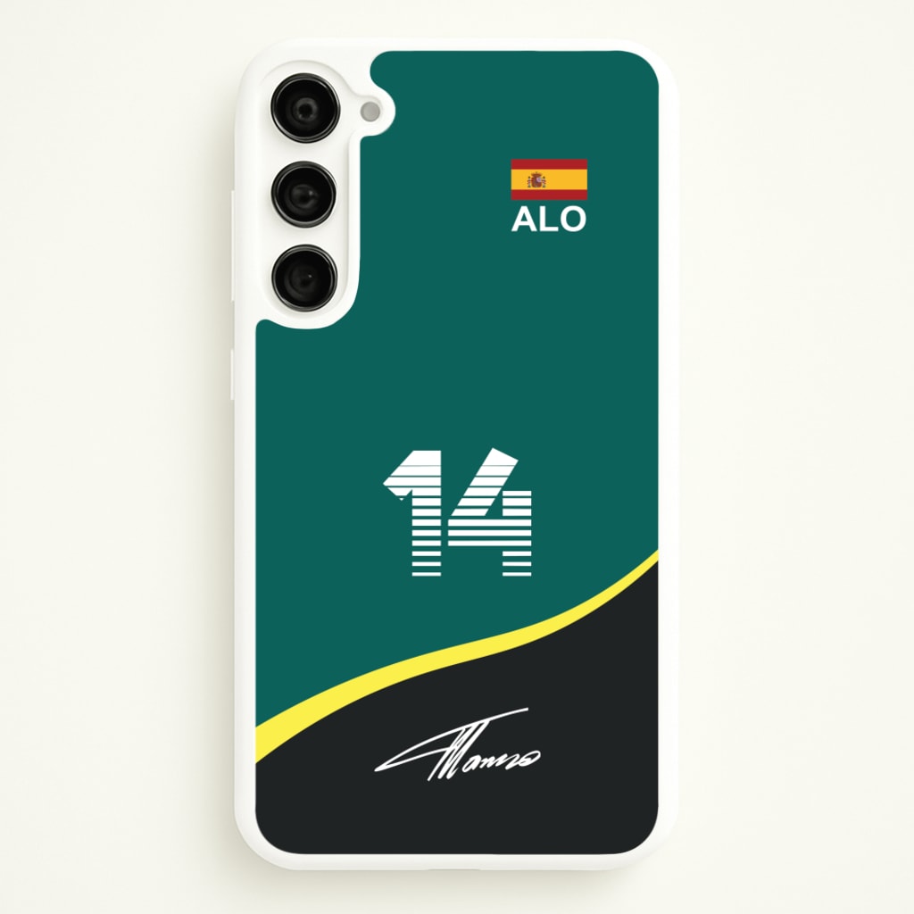 Alonso - F1 - F1 Phone Case for Galaxy S23