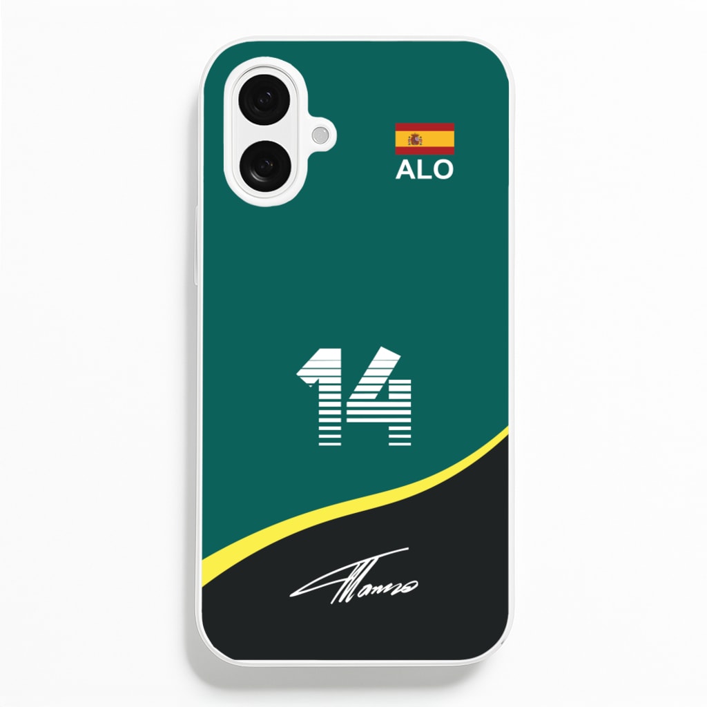 Alonso - F1 Phone Case