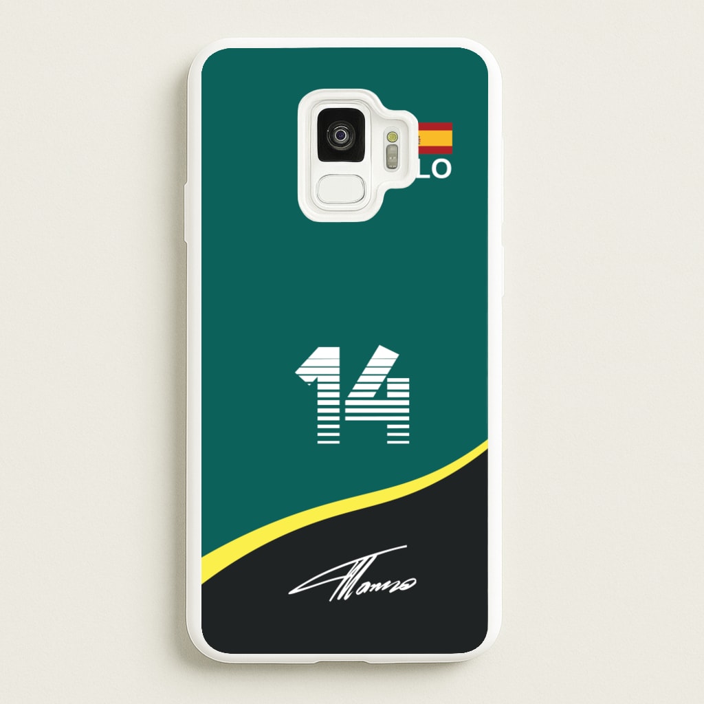 Alonso - F1 - F1 Phone Case for Galaxy S9