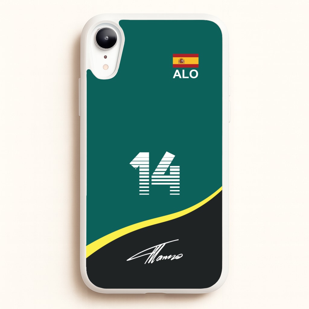 Alonso - F1 - F1 Phone Case for iPhone XR