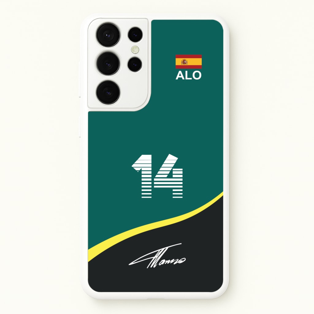 Alonso - F1 - F1 Phone Case for Galaxy S21 Ultra