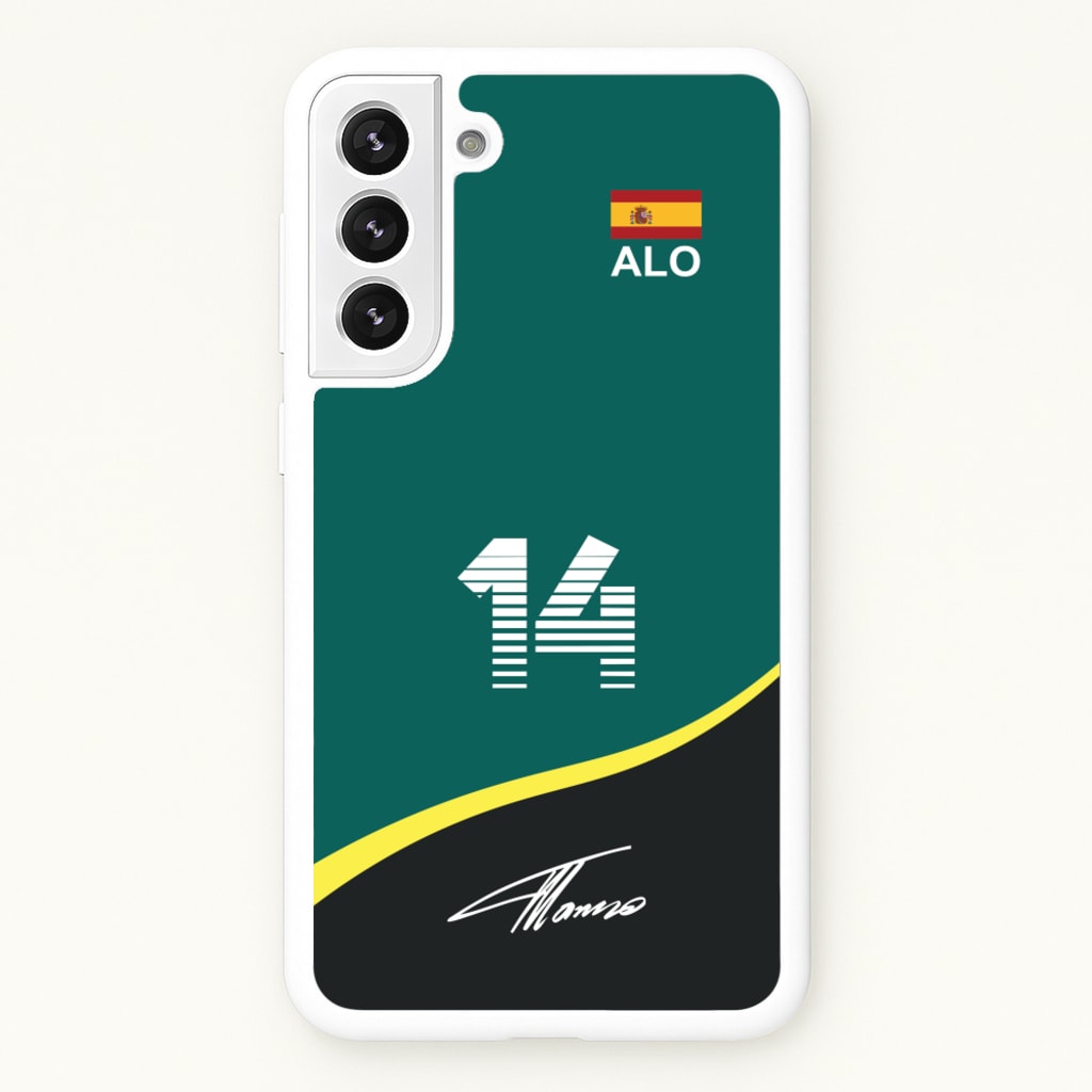 Alonso - F1 - F1 Phone Case for Galaxy S22
