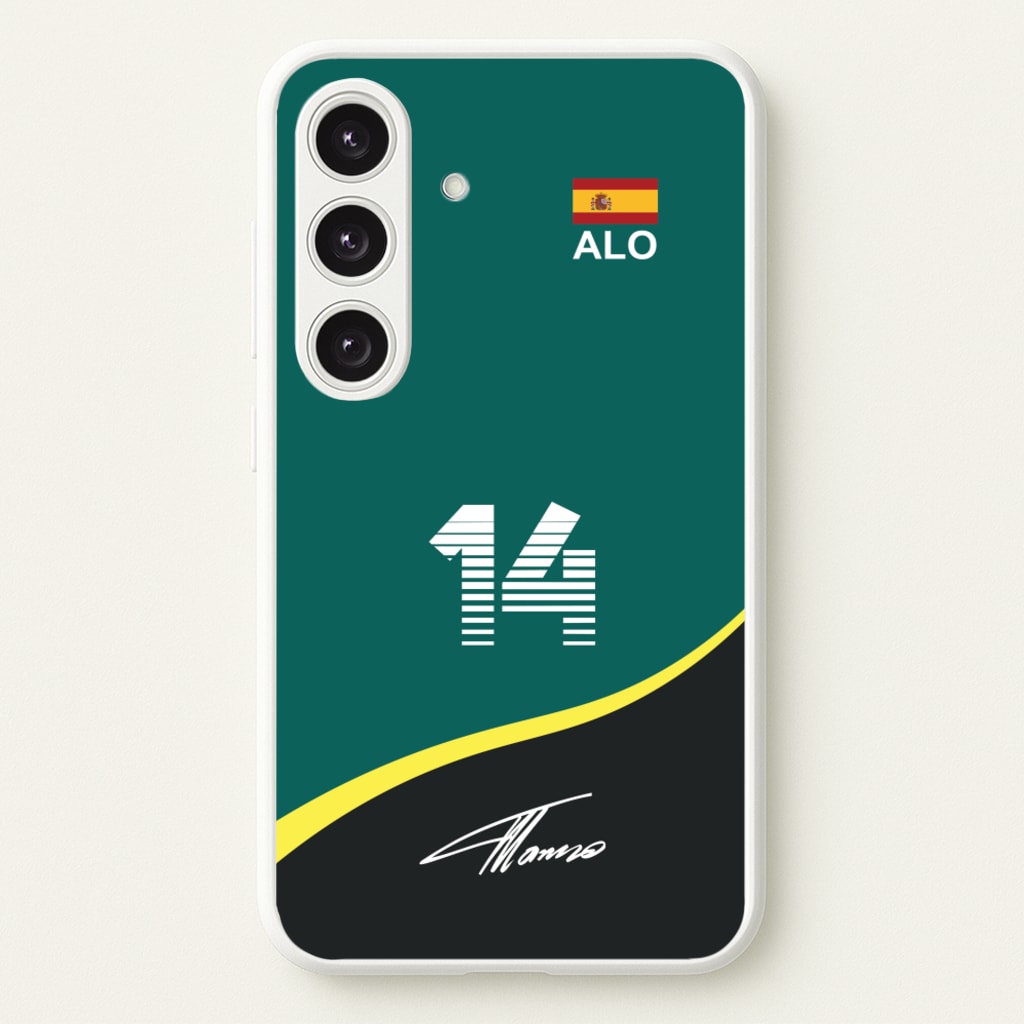 Alonso - F1 - F1 Phone Case for Galaxy S24FE