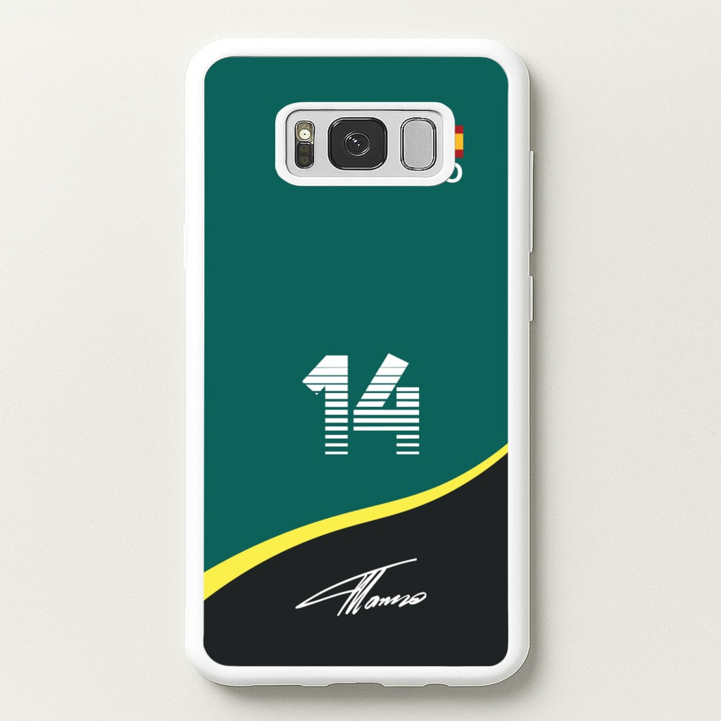 Alonso - F1 - F1 Phone Case for Galaxy S8