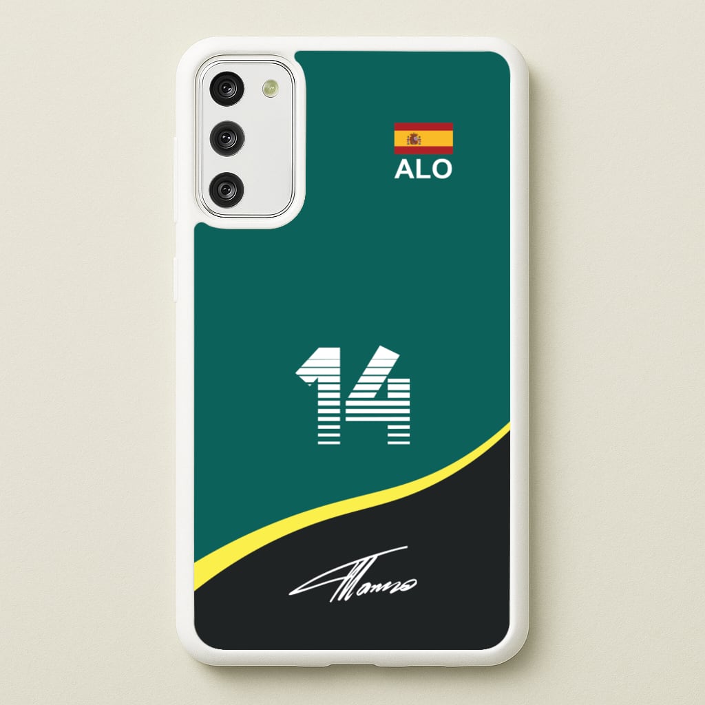 Alonso - F1 - F1 Phone Case for Galaxy S20