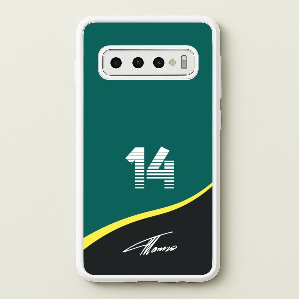 Alonso - F1 - F1 Phone Case for Galaxy S10