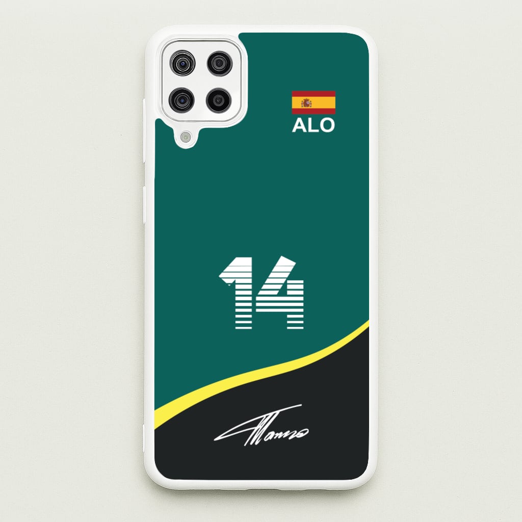 Alonso - F1 - F1 Phone Case for Galaxy A12