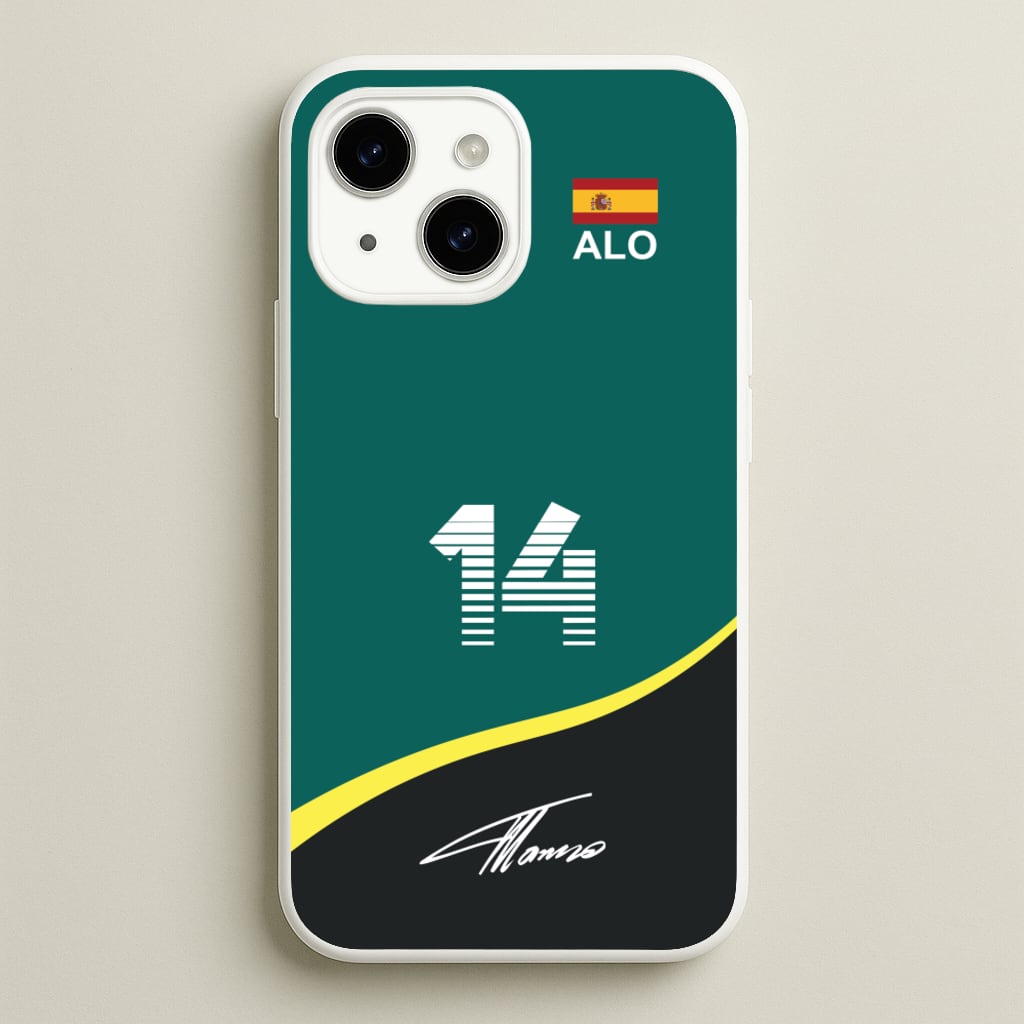 Alonso - F1 - F1 Phone Case for iPhone 15 Plus