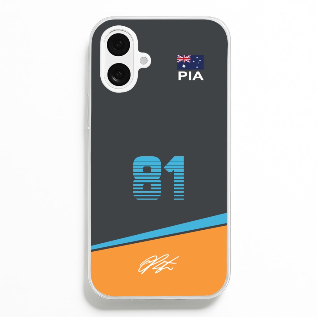 Piastri - F1 - F1 Phone Case for iPhone 16 Plus