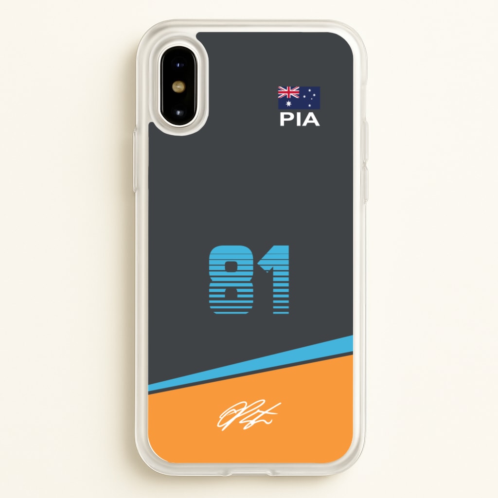 Piastri - F1 - F1 Phone Case for iPhone X / XS