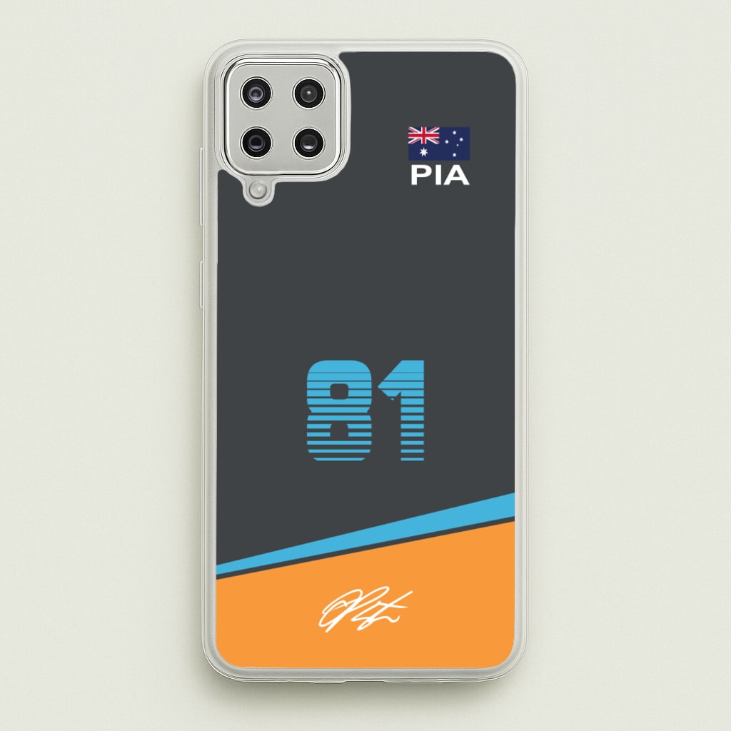 Piastri - F1 - F1 Phone Case for Galaxy A12