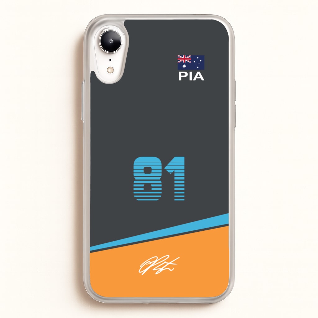 Piastri - F1 - F1 Phone Case for iPhone XR