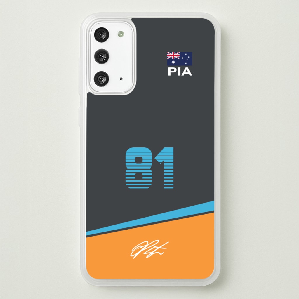 Piastri - F1 - F1 Phone Case for Galaxy Note 20