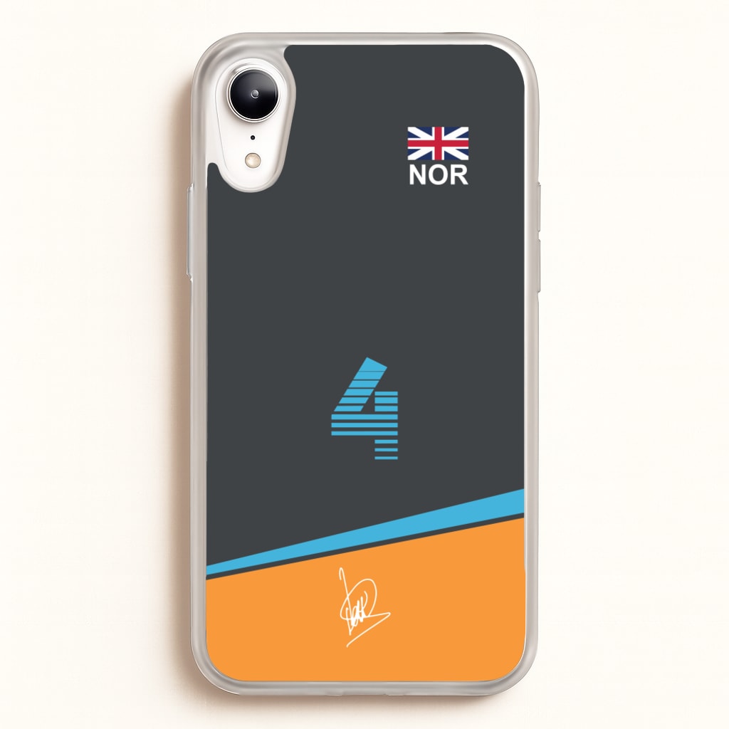 Norris - F1 - F1 Phone Case for iPhone XR