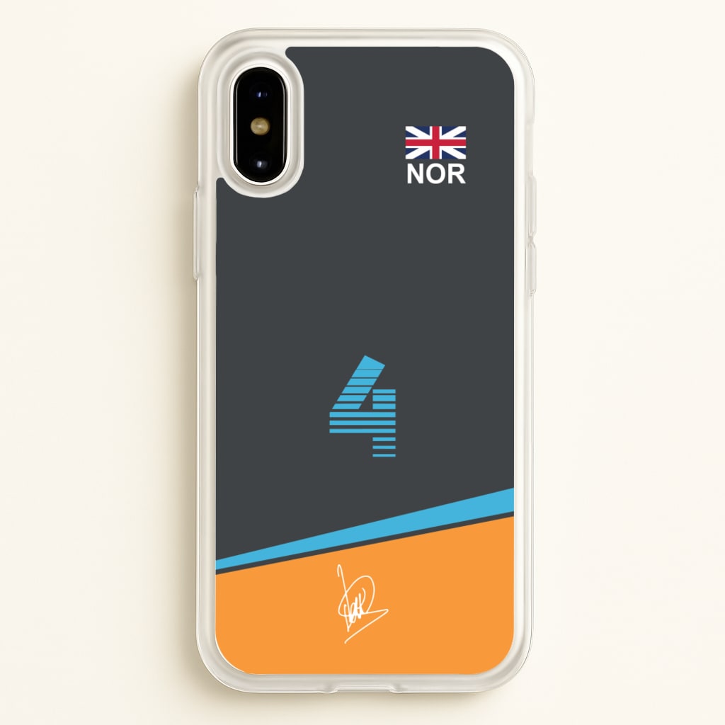 Norris - F1 - F1 Phone Case for iPhone X / XS