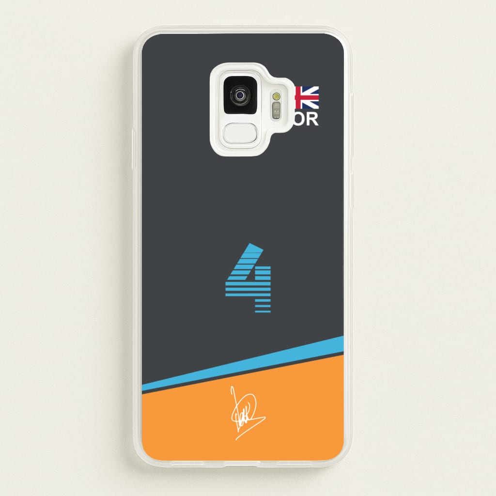 Norris - F1 - F1 Phone Case for Galaxy S9