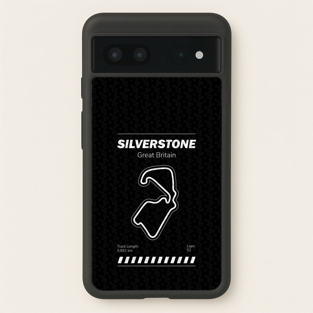 Silverstone Circuit - F1 Phone Case for Google Pixel 7