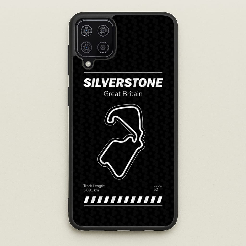 Silverstone Circuit - F1 Phone Case for Galaxy A12