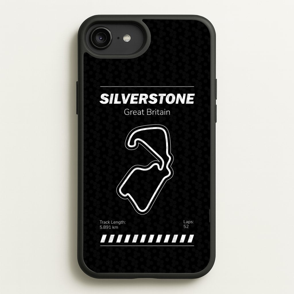 Silverstone Circuit - F1 Phone Case for iPhone 6 Plus / 7 Plus / 8 Plus