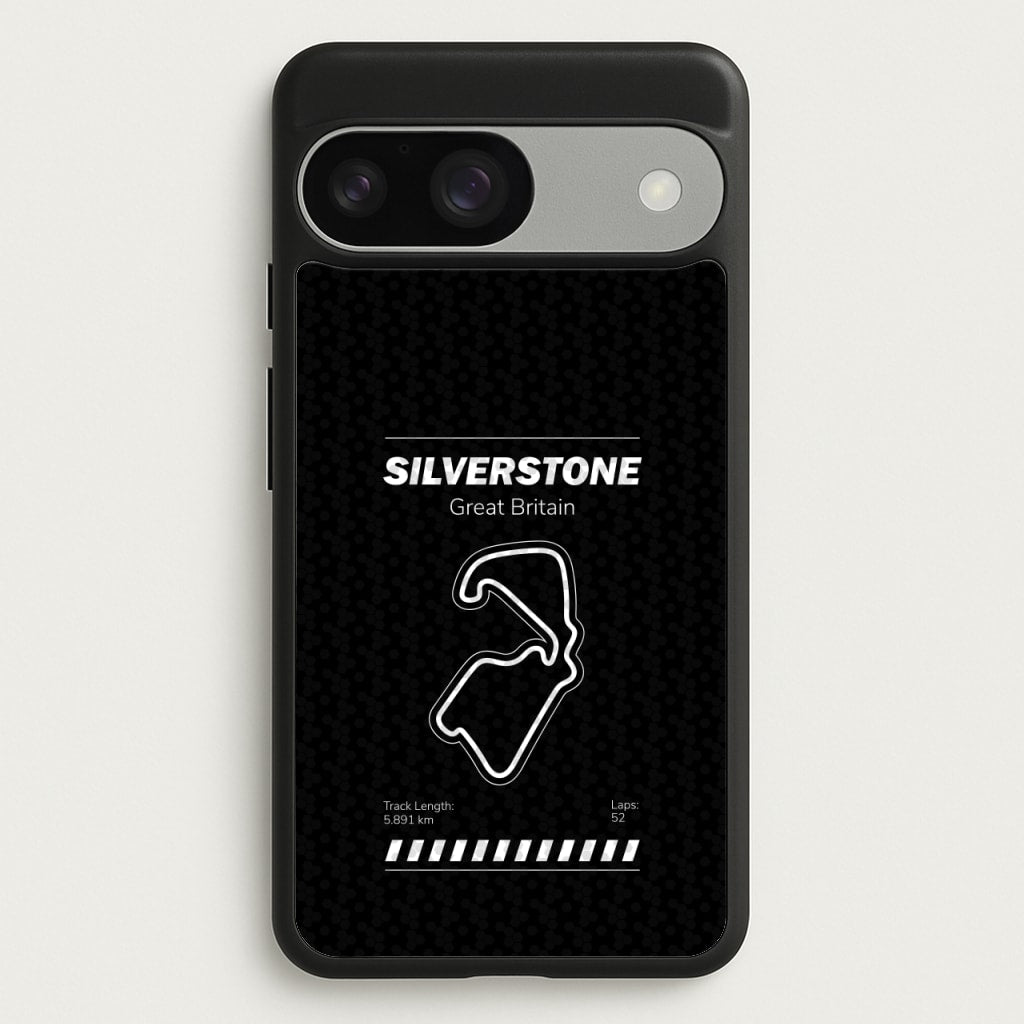 Silverstone Circuit - F1 Phone Case for Google Pixel 9 / 9 Pro