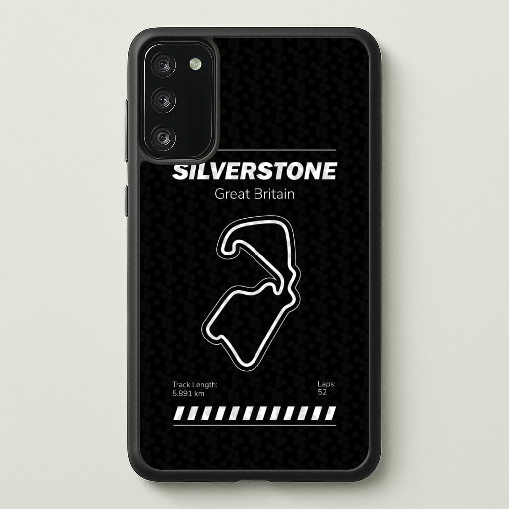 Silverstone Circuit - F1 Phone Case for Galaxy S20