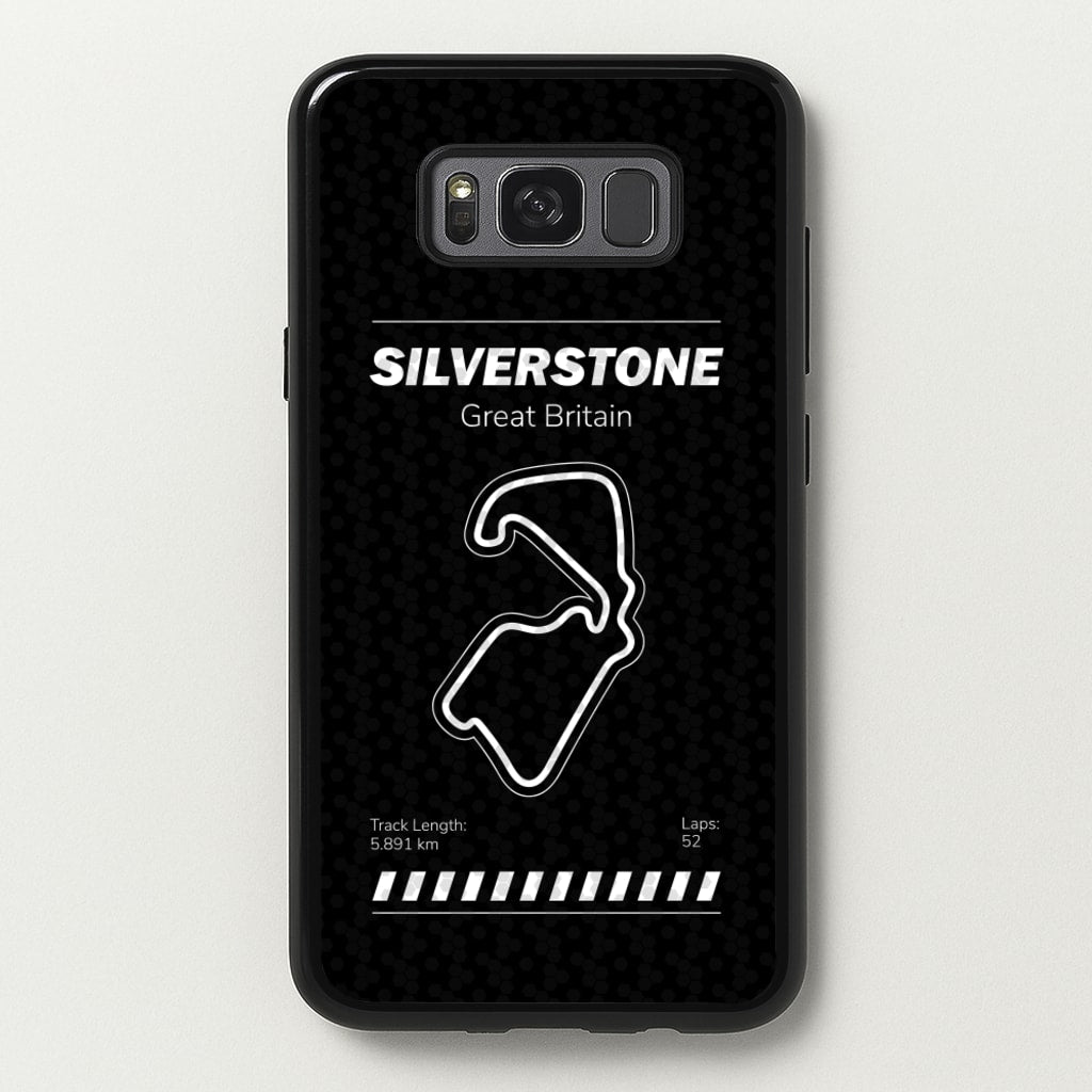 Silverstone Circuit - F1 Phone Case for Galaxy S8