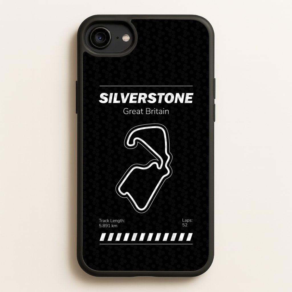 Silverstone Circuit - F1 Phone Case for iPhone 6 / 7 / 8 / SE