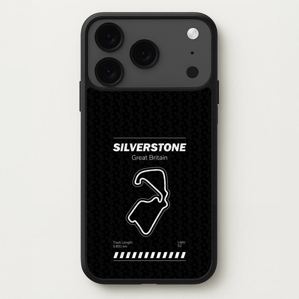 Silverstone Circuit Phone Case for iPhone 17 Pro