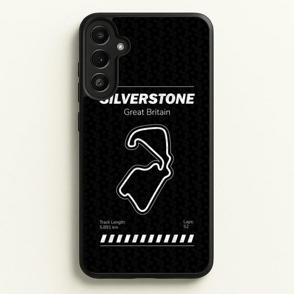 Silverstone Circuit - F1 Phone Case for Galaxy A34