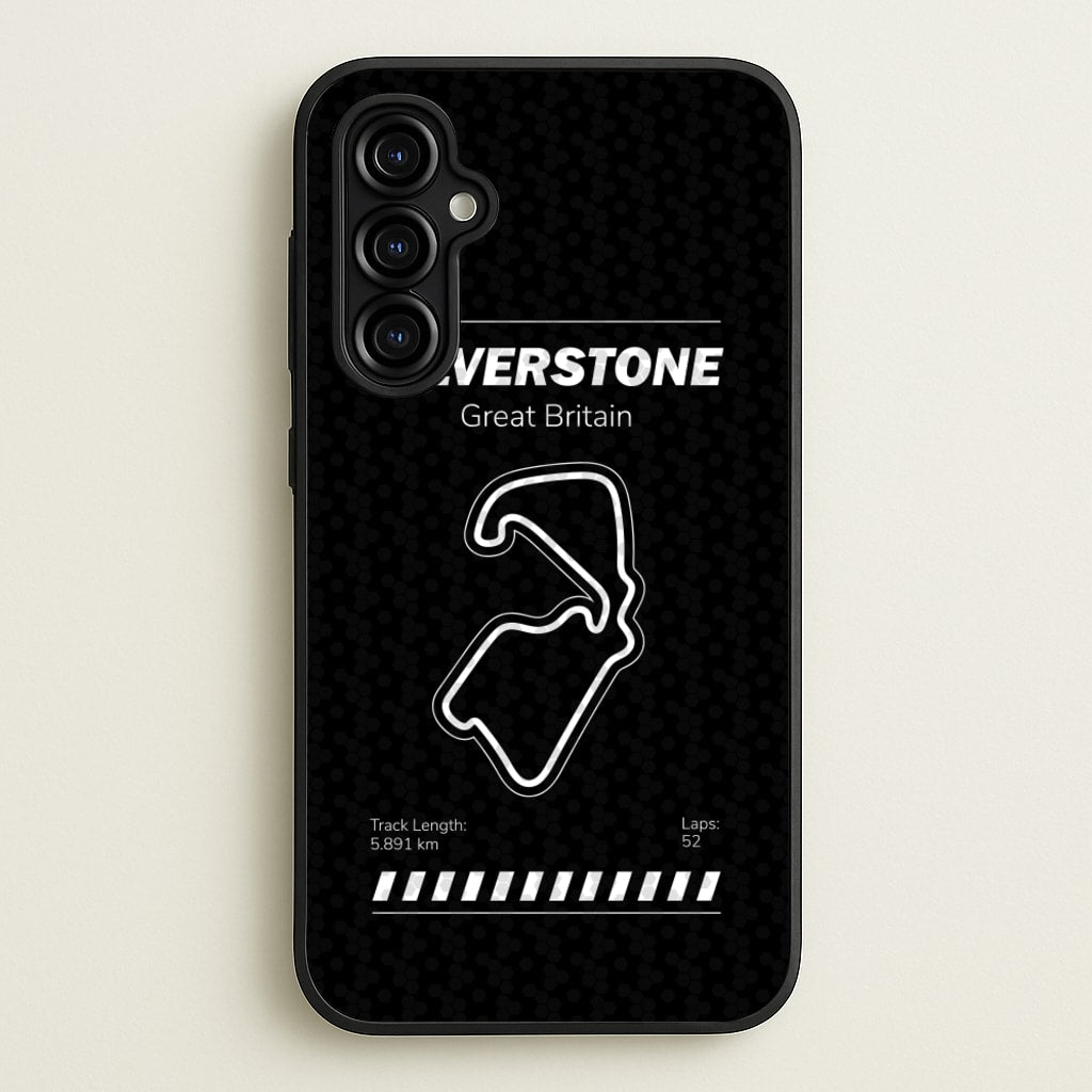 Silverstone Circuit - F1 Phone Case for Galaxy A54