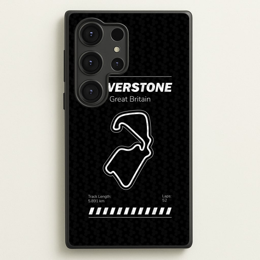 Silverstone Circuit - F1 Phone Case for Galaxy S25 Ultra