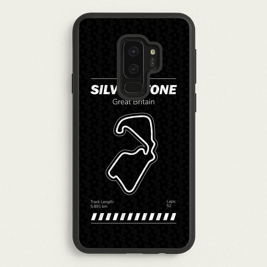 Silverstone Circuit - F1 Phone Case for Galaxy S9 Plus