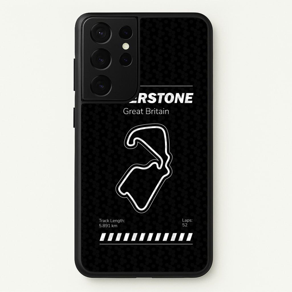 Silverstone Circuit - F1 Phone Case for Galaxy S21 Ultra