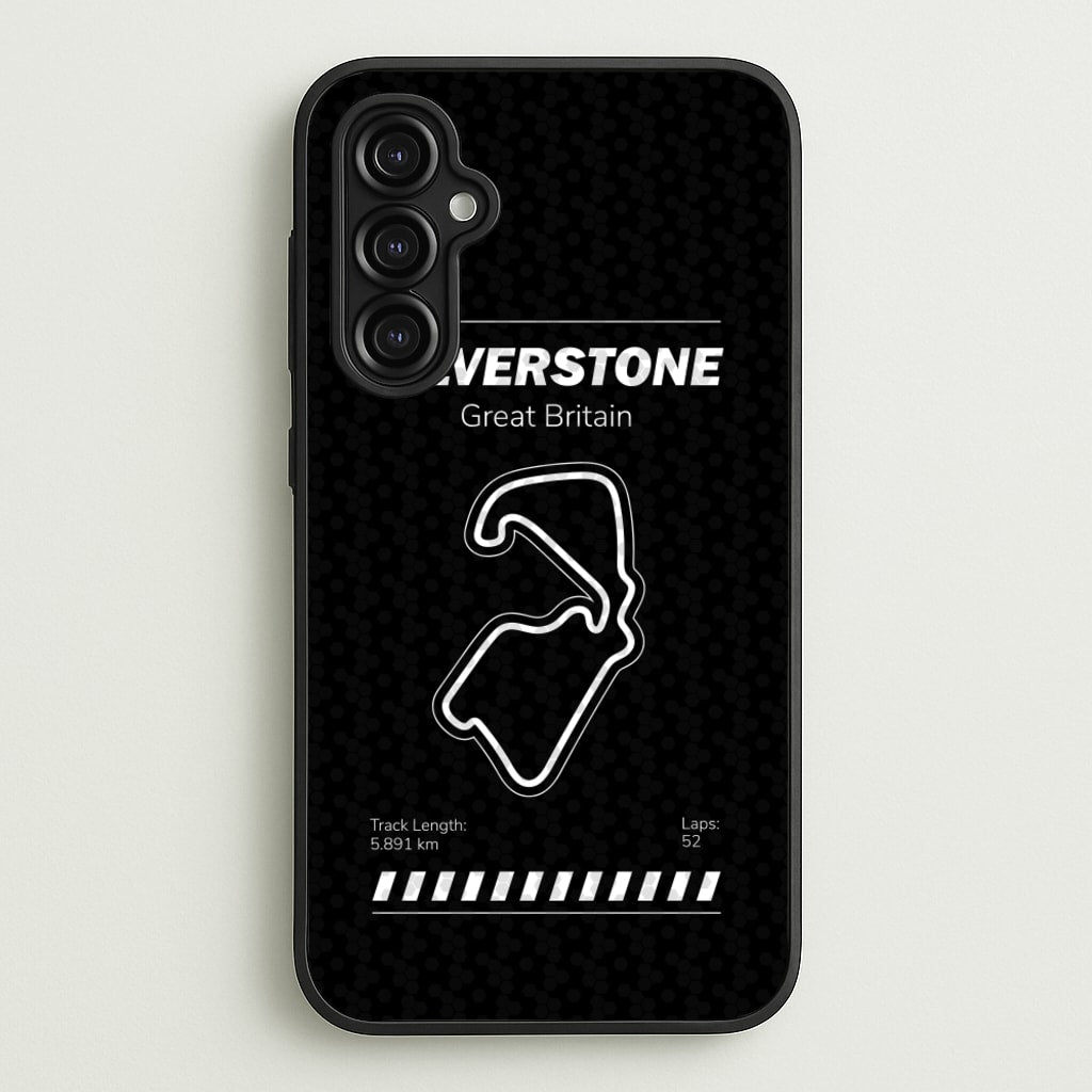 Silverstone Circuit - F1 Phone Case for Galaxy A14