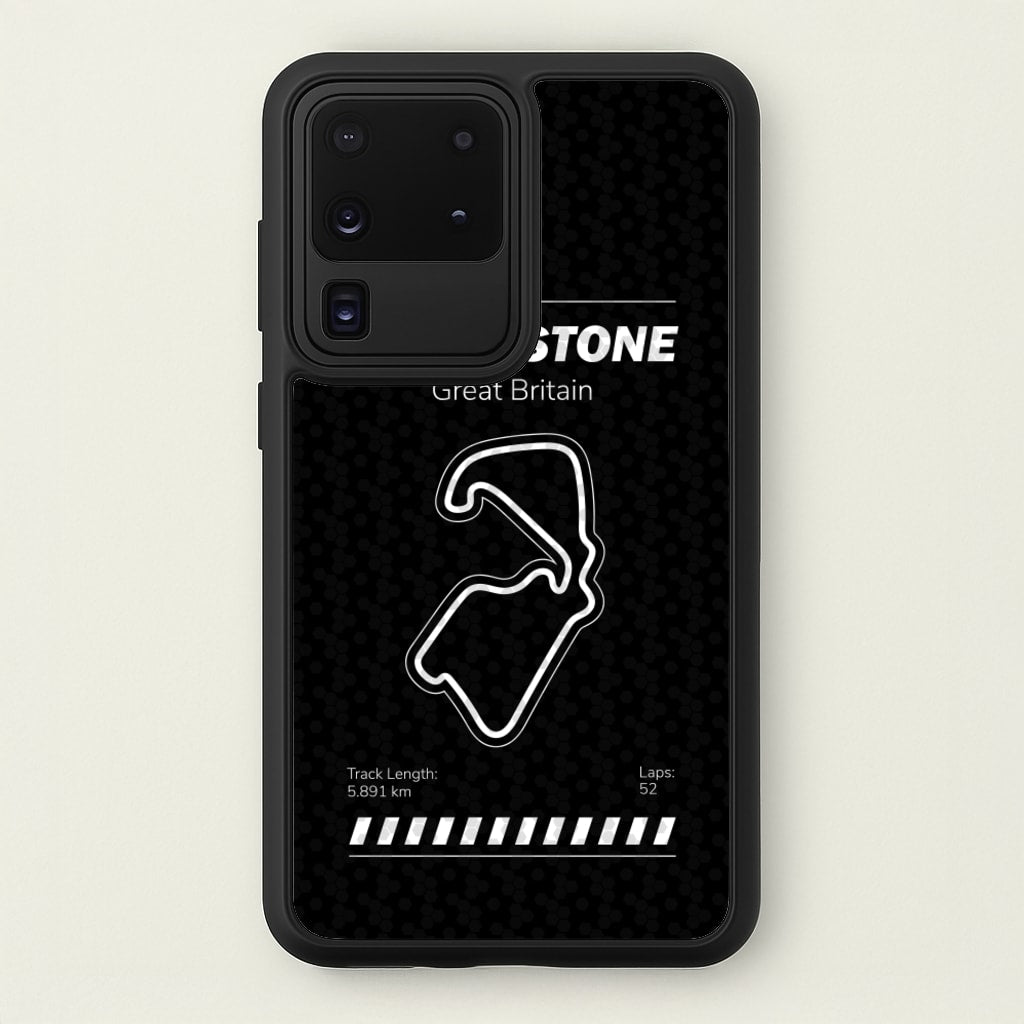 Silverstone Circuit - F1 Phone Case for Galaxy S20 Ultra
