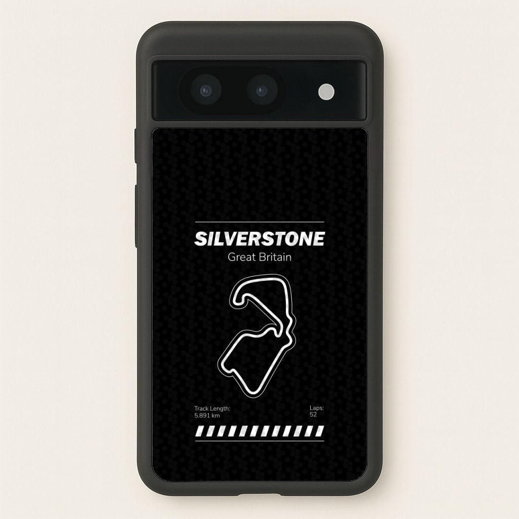 Silverstone Circuit - F1 Phone Case for Google Pixel 8a