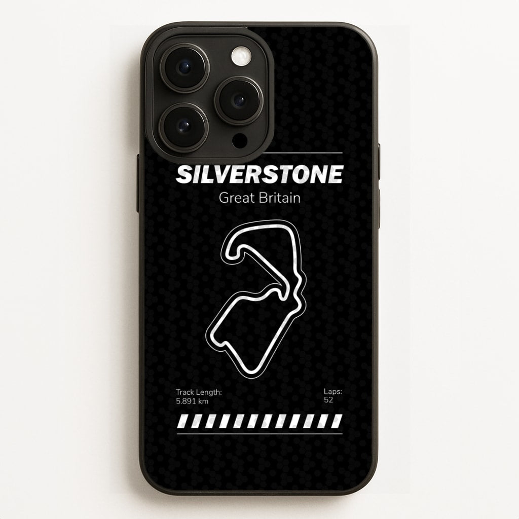Silverstone Circuit - F1 Phone Case for iPhone 12 Pro Max