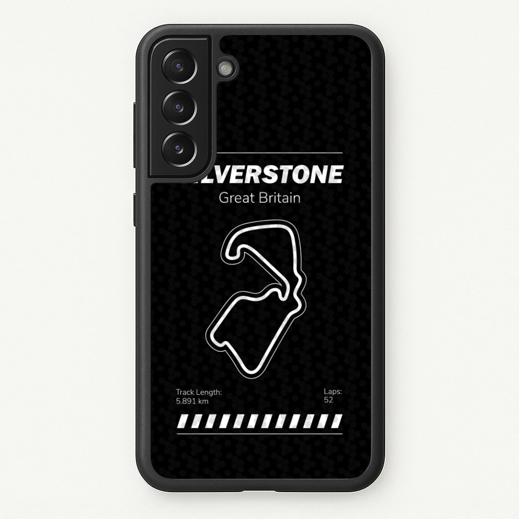 Silverstone Circuit - F1 Phone Case for Galaxy S22