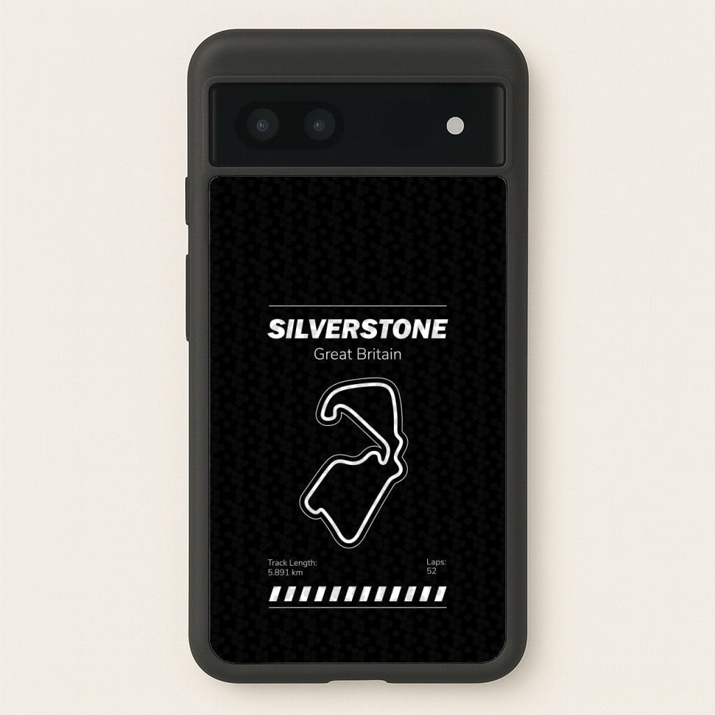 Silverstone Circuit - F1 Phone Case for Google Pixel 6a