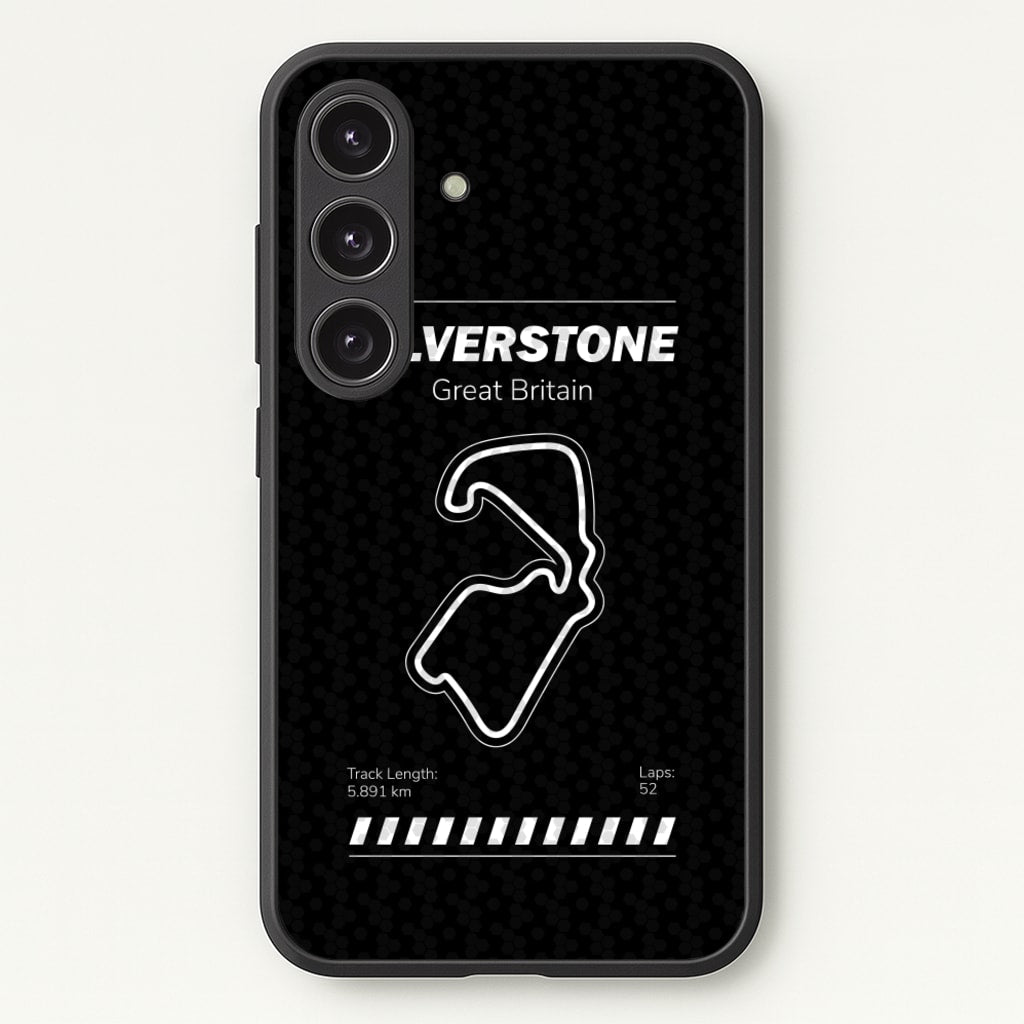 Silverstone Circuit - F1 Phone Case for Galaxy S25 Plus