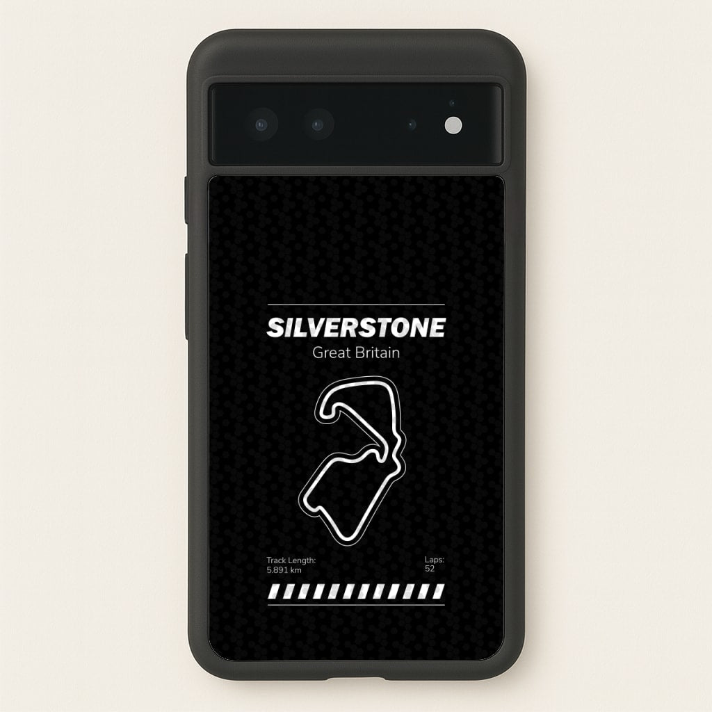 Silverstone Circuit - F1 Phone Case for Google Pixel 6