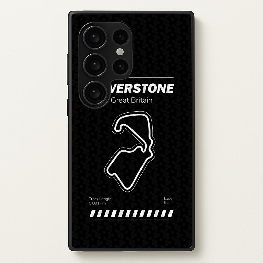 Silverstone Circuit - F1 Phone Case for Galaxy S24 Ultra