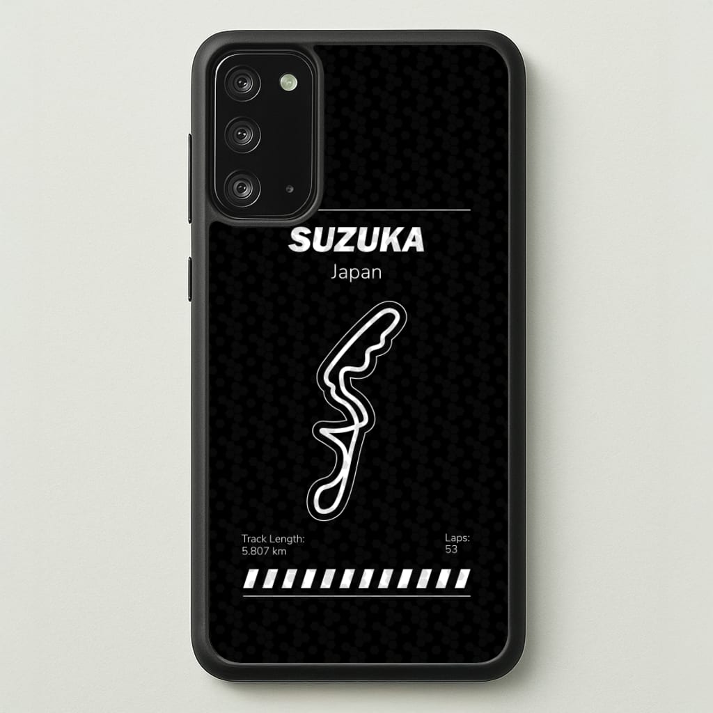 Suzuka Circuit - F1 Phone Case for Galaxy Note 20