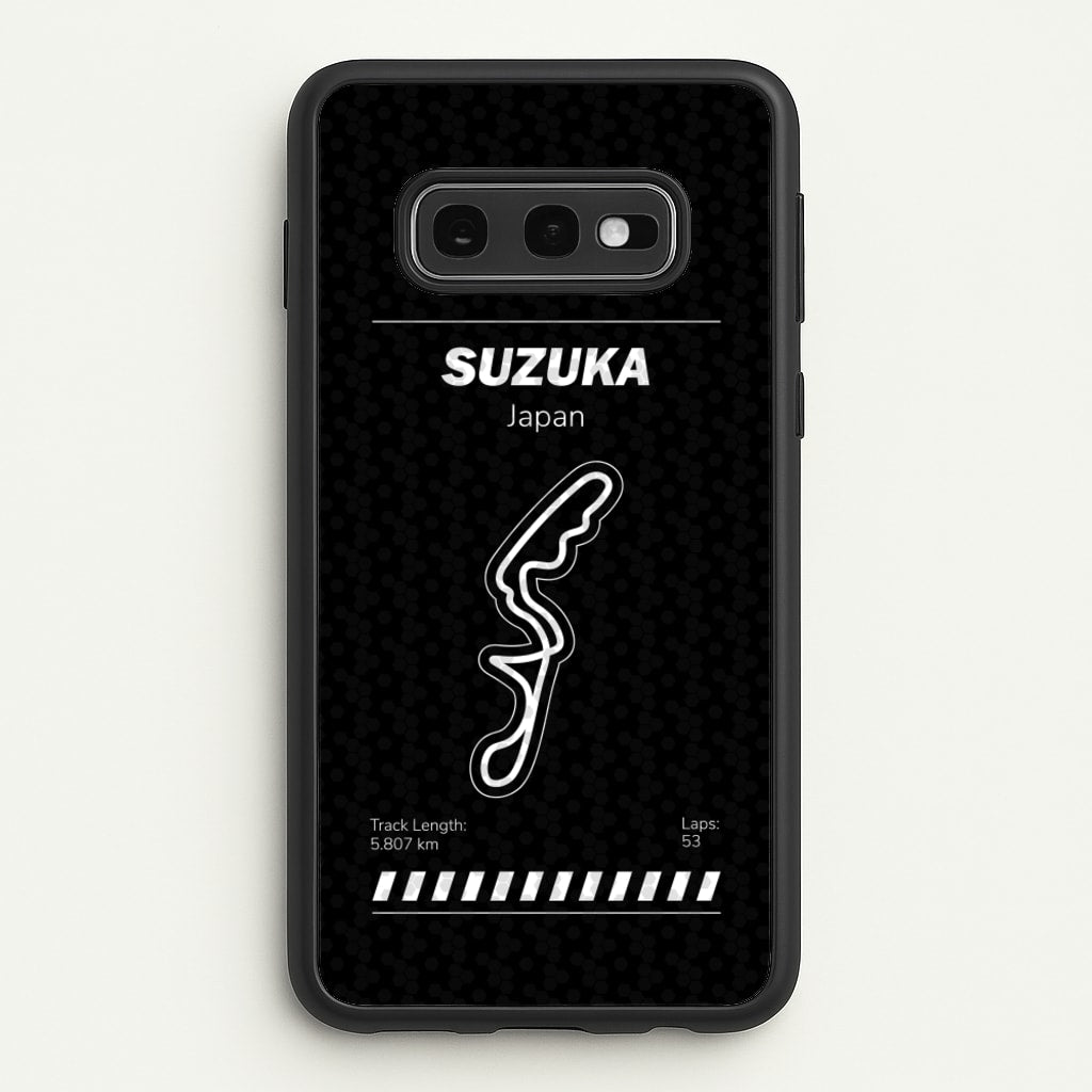 Suzuka Circuit - F1 Phone Case for Galaxy S10e