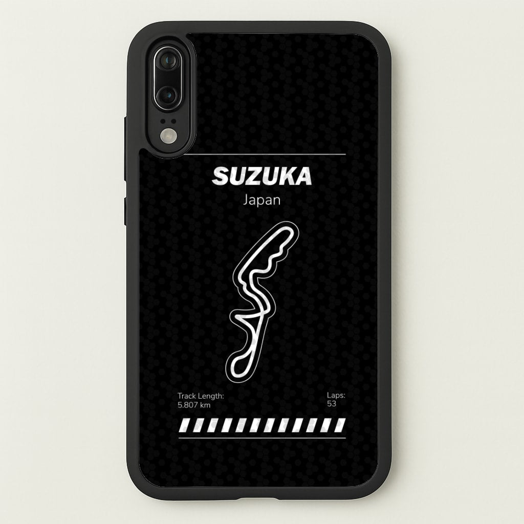 Suzuka Circuit - F1 Phone Case for Huawei P20