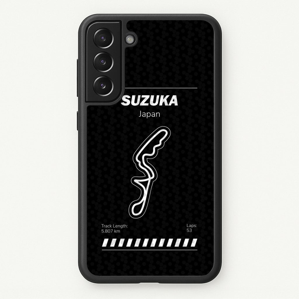 Suzuka Circuit - F1 Phone Case for Galaxy S21FE