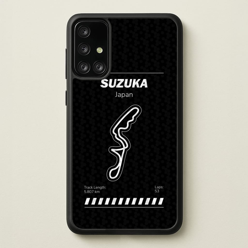 Suzuka Circuit - F1 Phone Case for Galaxy A71