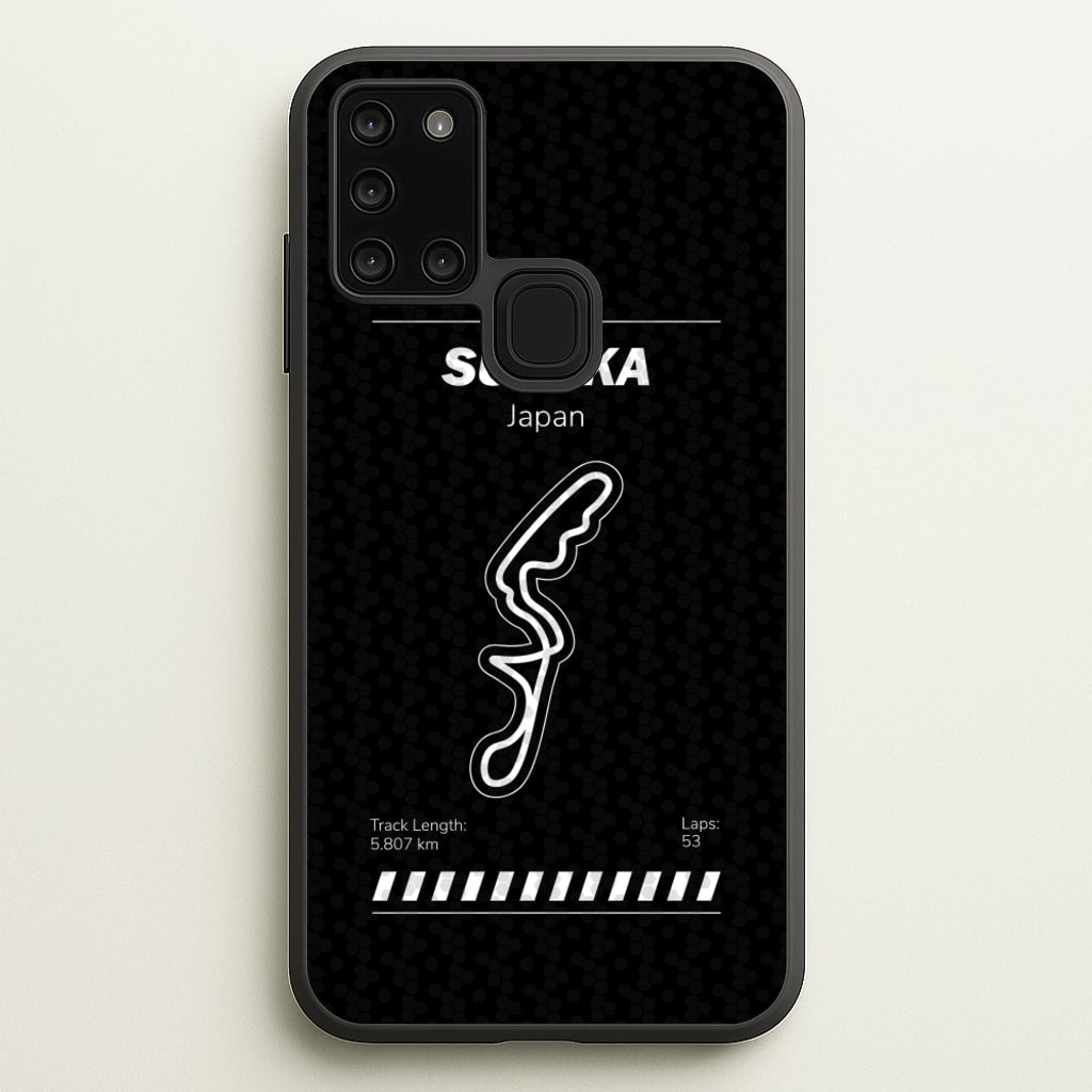 Suzuka Circuit - F1 Phone Case for Galaxy A21s