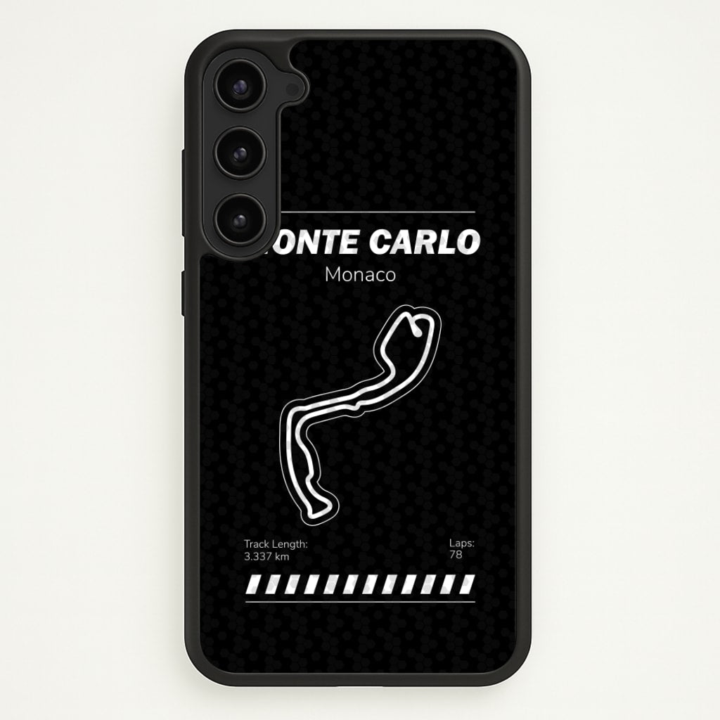 Monte Carlo Circuit - F1 Phone Case for Galaxy S23